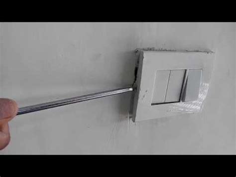 how to remove plates from electric box plate|switch plate cover fix.